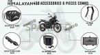 Royal Enfield 5 Pcs Accessories Combo Pack CP-3 Himalayan 450 - SPAREZO